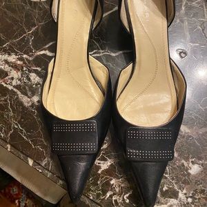 Black Kitty heels for sale.